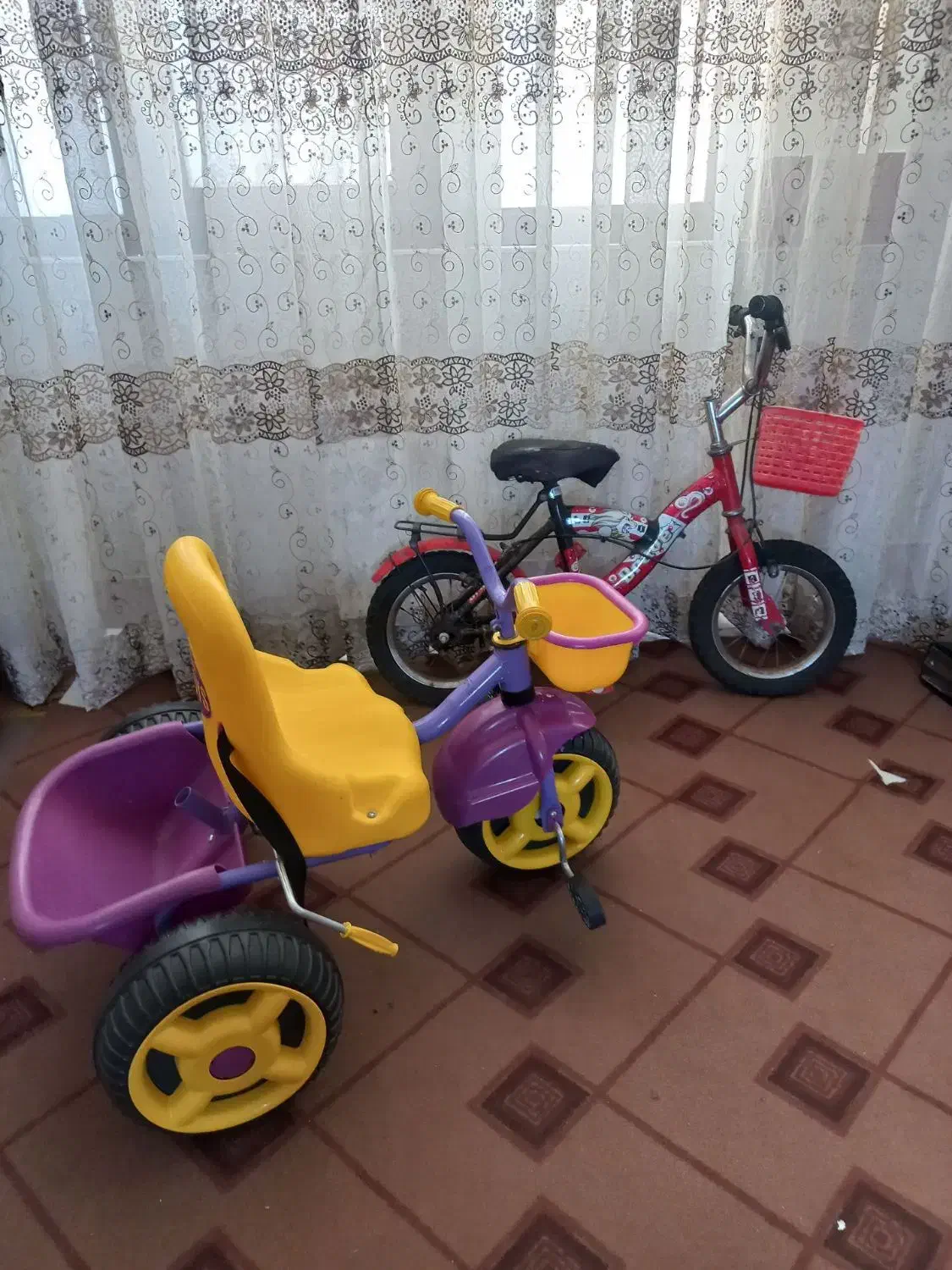 دوچرخه ۱۲ وسه چرخ نو|دوچرخه، اسکیت، اسکوتر|شیروان (خراسان), |دیوار