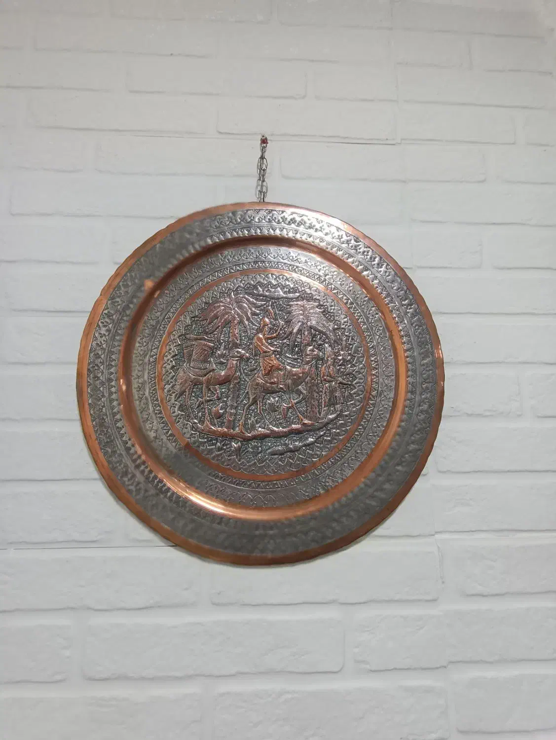 سینی عتیقه|کلکسیون اشیاء عتیقه|بندر ماهشهر, |دیوار