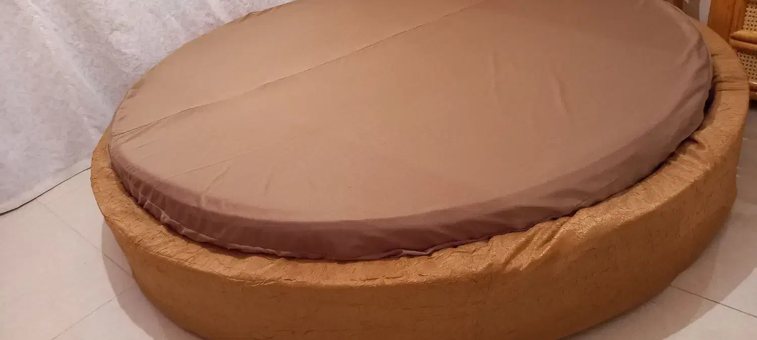 تخت خواب دونفره مدل گرد|تخت و سرویس خواب|اسدآباد, |دیوار