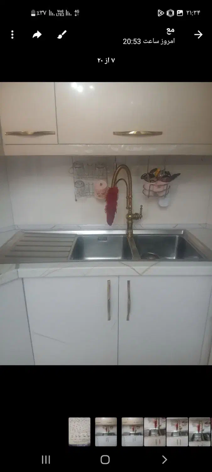 سینک ظرفشویی|آب‌چکان و نظم‌دهنده ظروف|تبریز, |دیوار