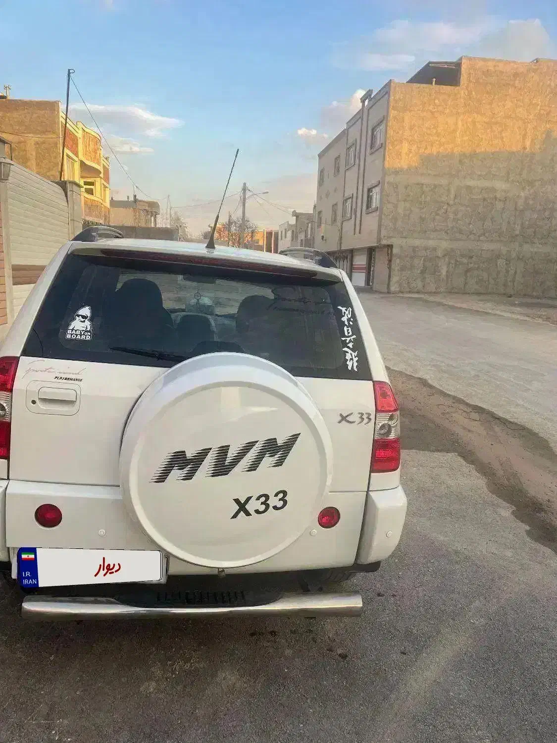ام وی ام x33مدل ۹۱|خودرو سواری و وانت|مبارکه, |دیوار