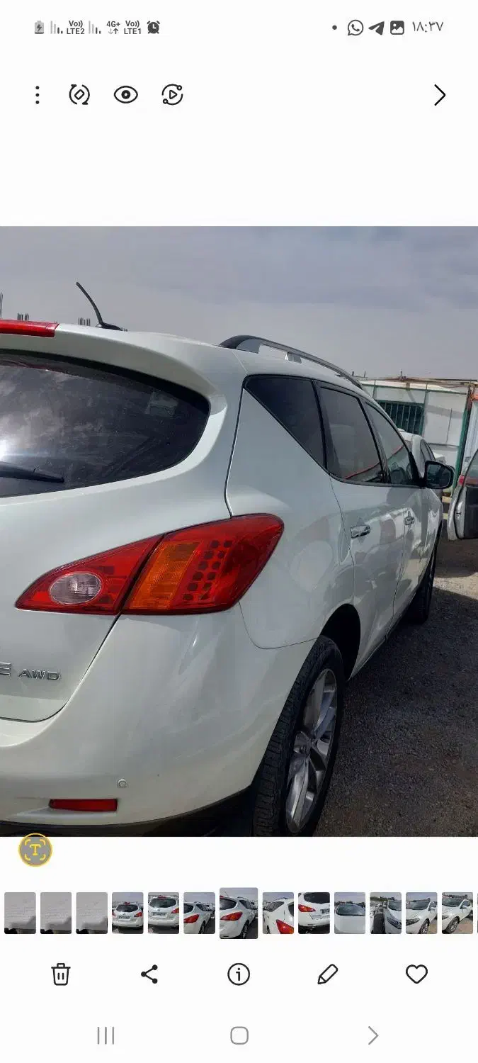 فروش خودرو شاسی بلندنیسان مورانو|خودرو سواری و وانت|قدس, شهر‌قدس|دیوار