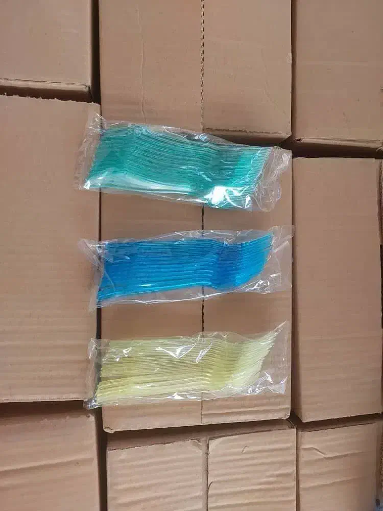چنگال پلاستیک طرح کوشا بسته ۱۲ عددی|ظروف نگهدارنده، پلاستیکی، یک‌بارمصرف|پاکدشت, خاتون آباد|دیوار