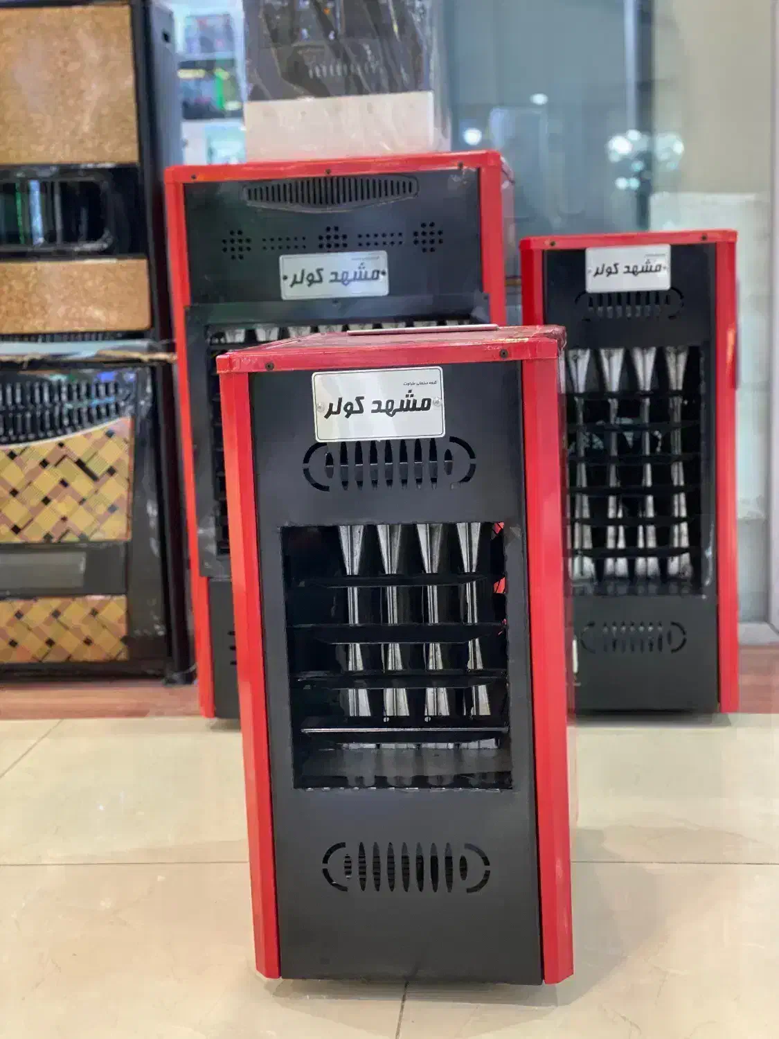 پخش هیتر M-25000 مشهدکولر کوره استیل هیتر گازی|بخاری، هیتر، شومینه|مشهد, گلشور|دیوار