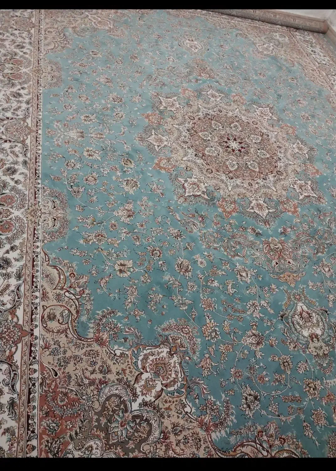 یک تخته فرش ۱۲متری|فرش|باغ حلی, |دیوار