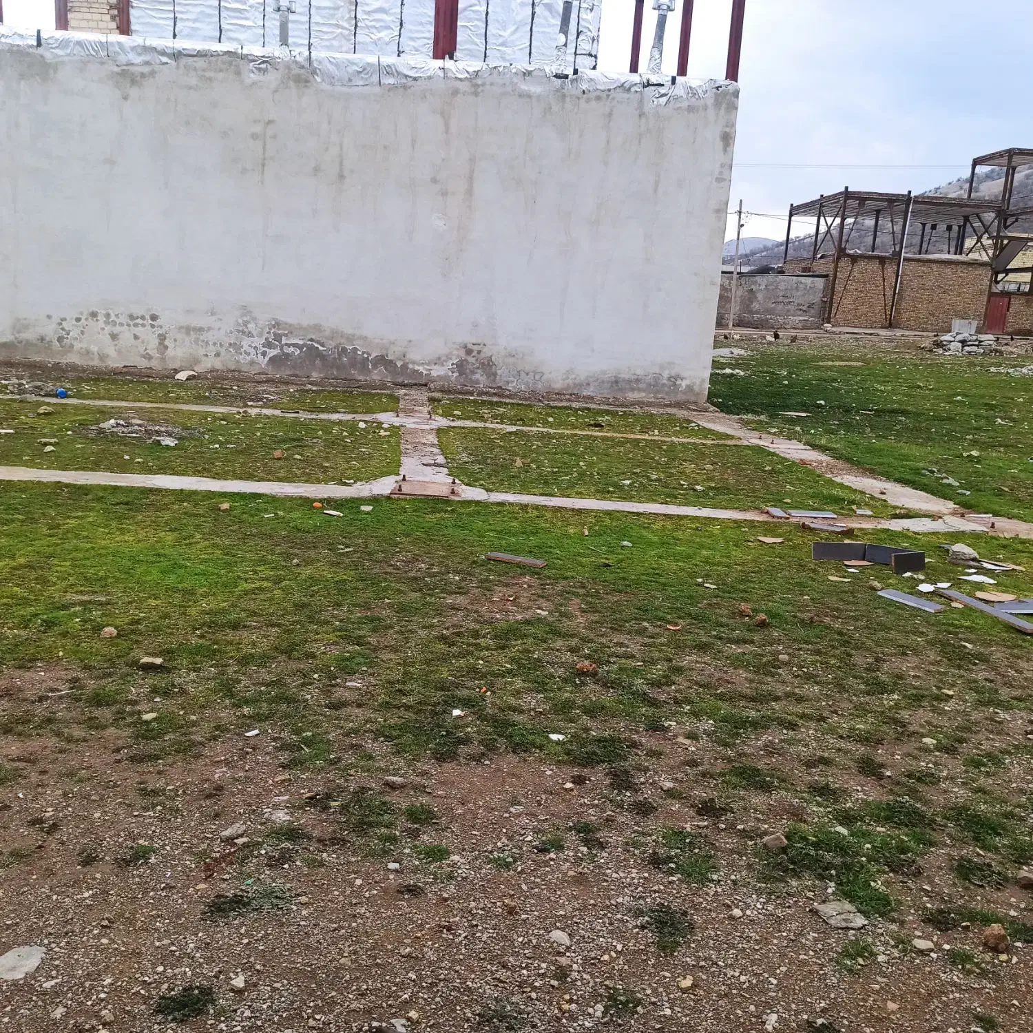 زمین قلعه سنگی سفید کوه 4|فروش زمین و ملک کلنگی|خرم‌آباد, |دیوار