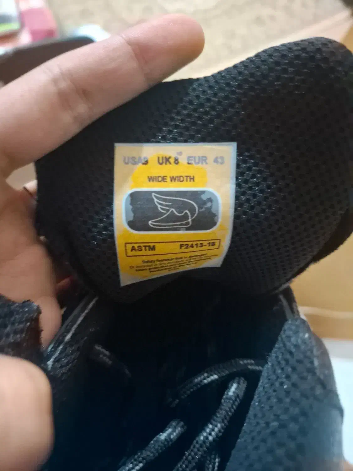 کفش ایمنی سایز ۴۳ نو|کیف، کفش، کمربند|شاهین‌شهر, مخابرات (شهید بهشتی)|دیوار