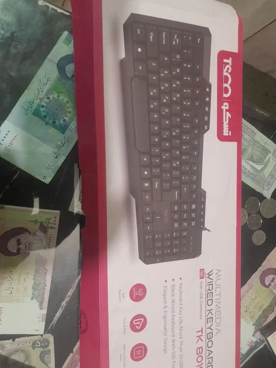 ۱۰ عدد کیبرد تسکو|قطعات و لوازم جانبی رایانه|اصفهان, شیخ اشراق|دیوار