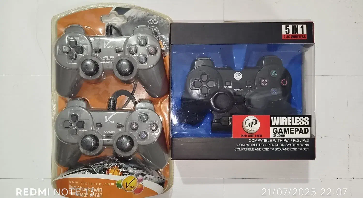 دسته بی سیم ps1تا ps3 و دسته کامپیوتر|کنسول، بازی ویدئویی و آنلاین|بوشهر, |دیوار