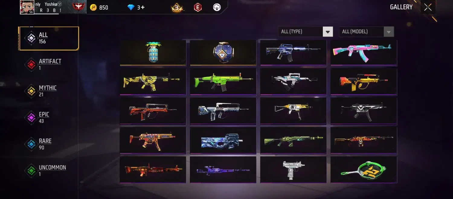 اکانت فری فایر حضوری مفت|کنسول، بازی ویدئویی و آنلاین|ایذه, |دیوار