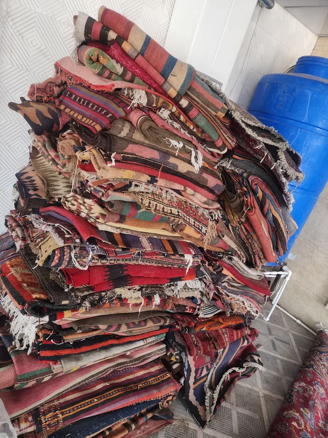 گلیم وجاجیم|گلیم، جاجیم، گبه|صوفیان, |دیوار