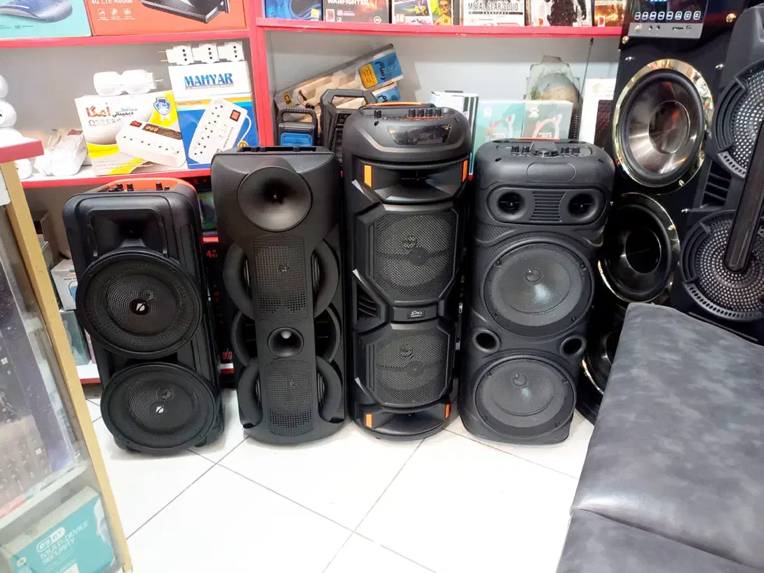 اسپیکر شارژی|سیستم صوتی خانگی|بومهن, |دیوار