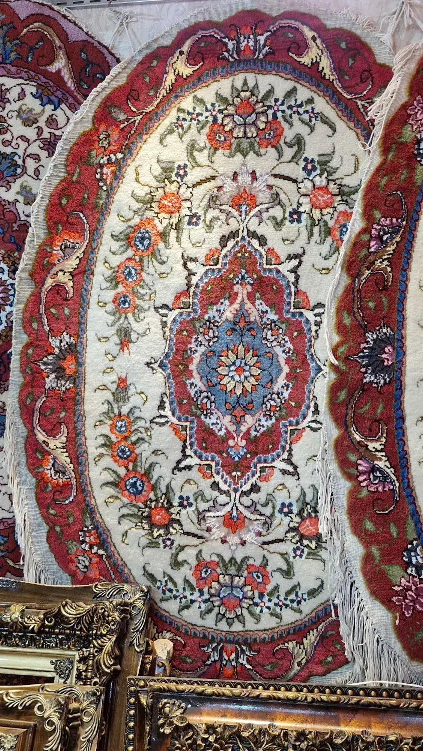 انواع بیضی (اقساط بدون بهره)|فرش|تبریز, |دیوار