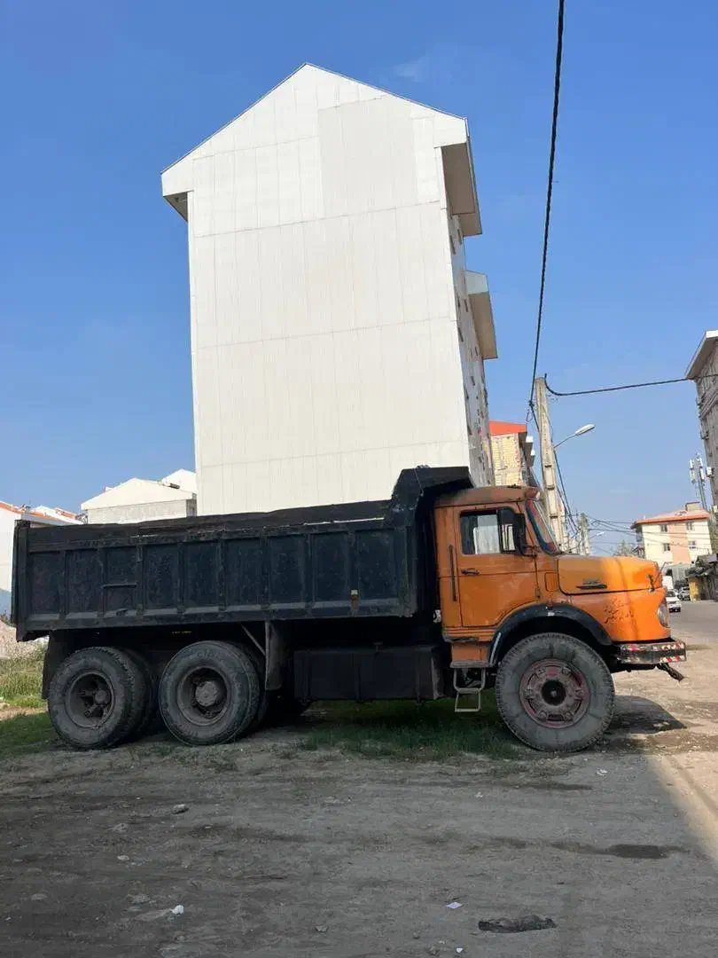 فروش بنز 10 چرغ قپونی مدل 56|خودرو سنگین|رشت, باهنر|دیوار