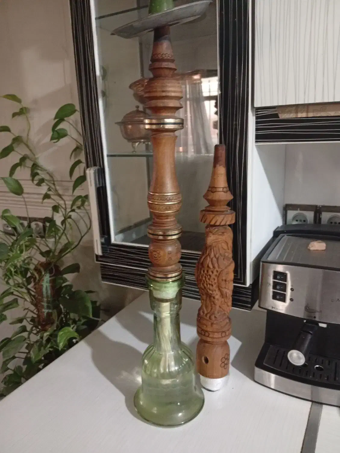 قلیان و تنه|صنایع دستی و سایر لوازم تزئینی|سیرجان, |دیوار