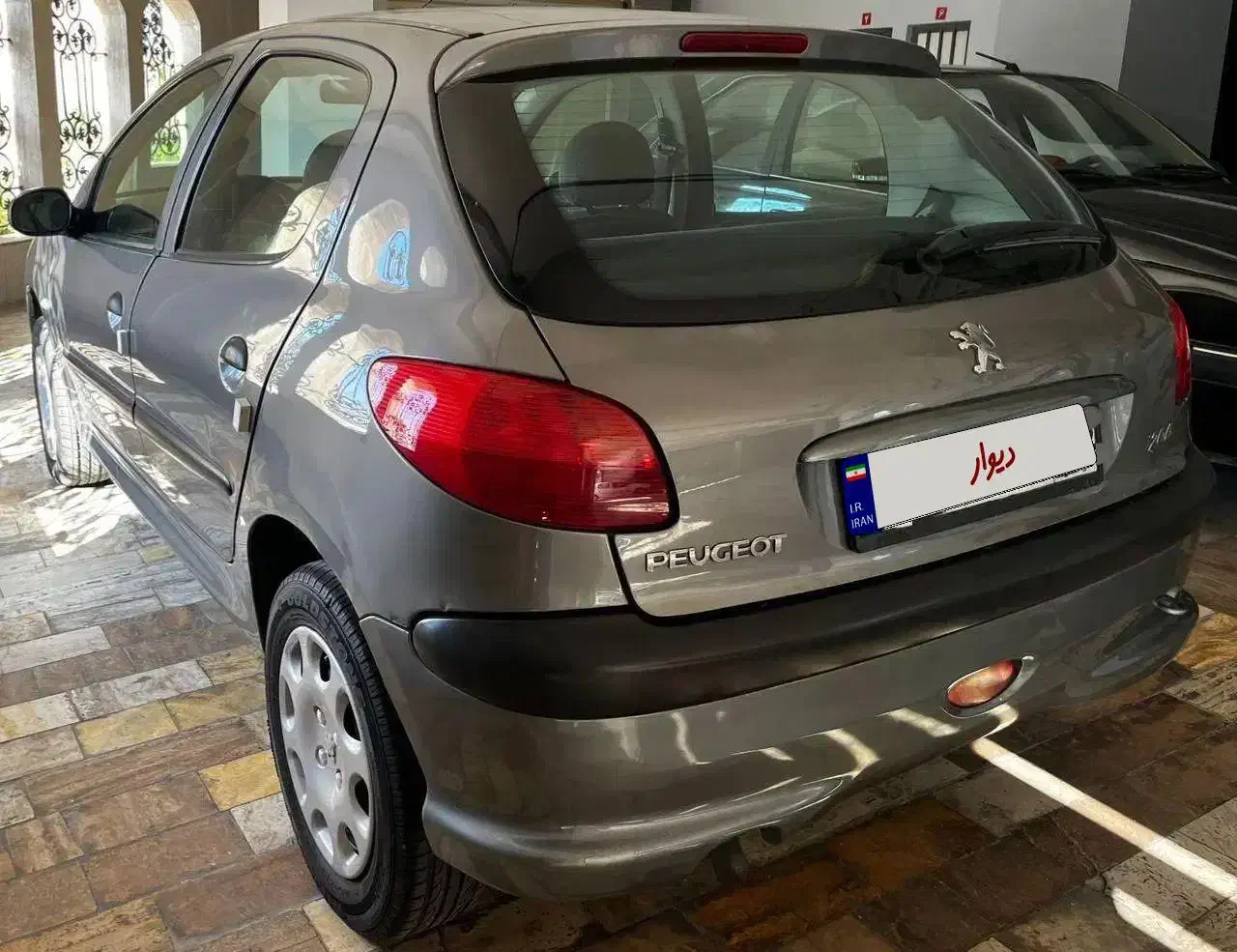 206 تیپ ۲ مدل۸۹|خودرو سواری و وانت|نور, |دیوار