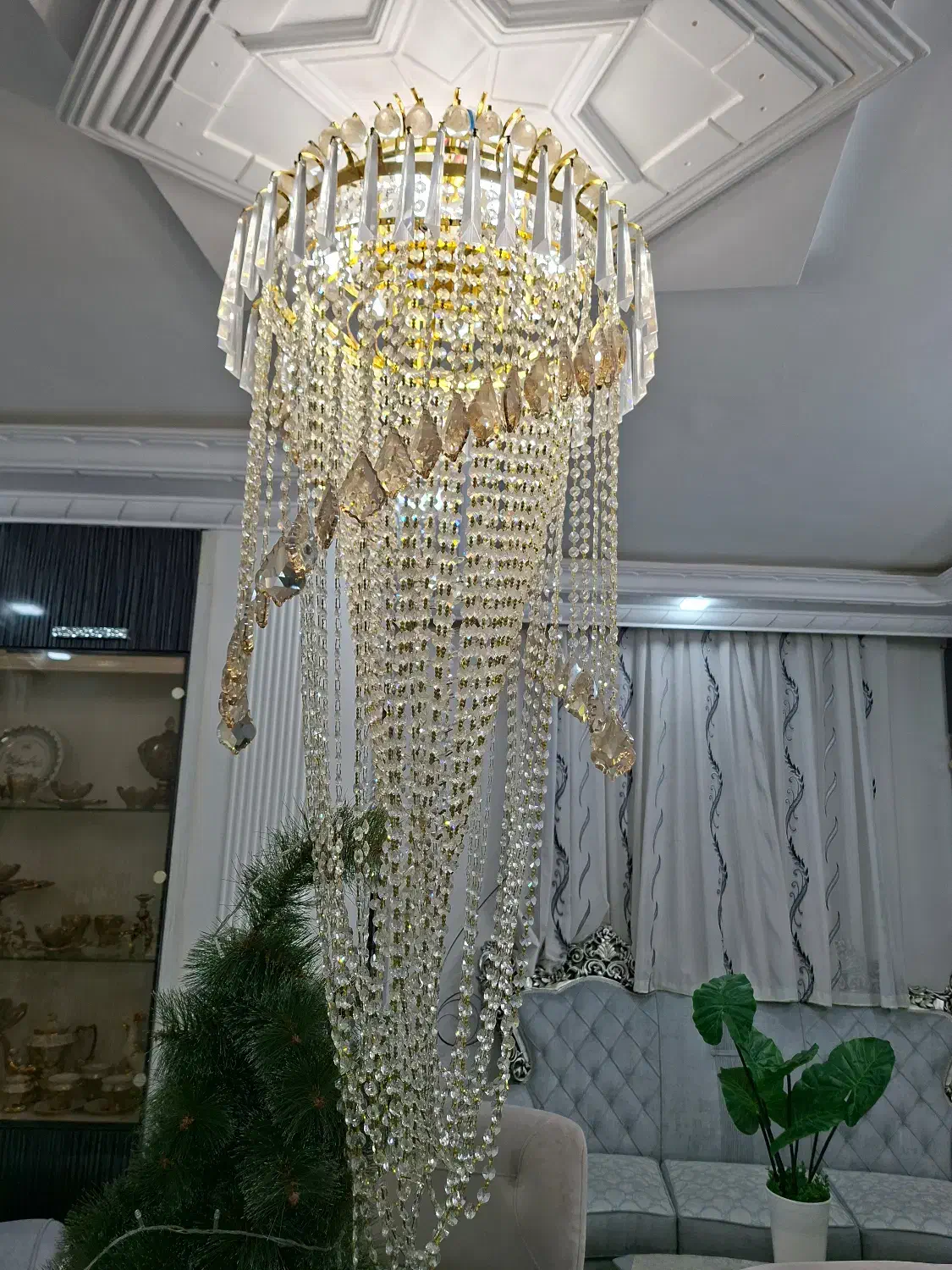 لوستر|لوستر و چراغ آویز|خمینی‌شهر, |دیوار