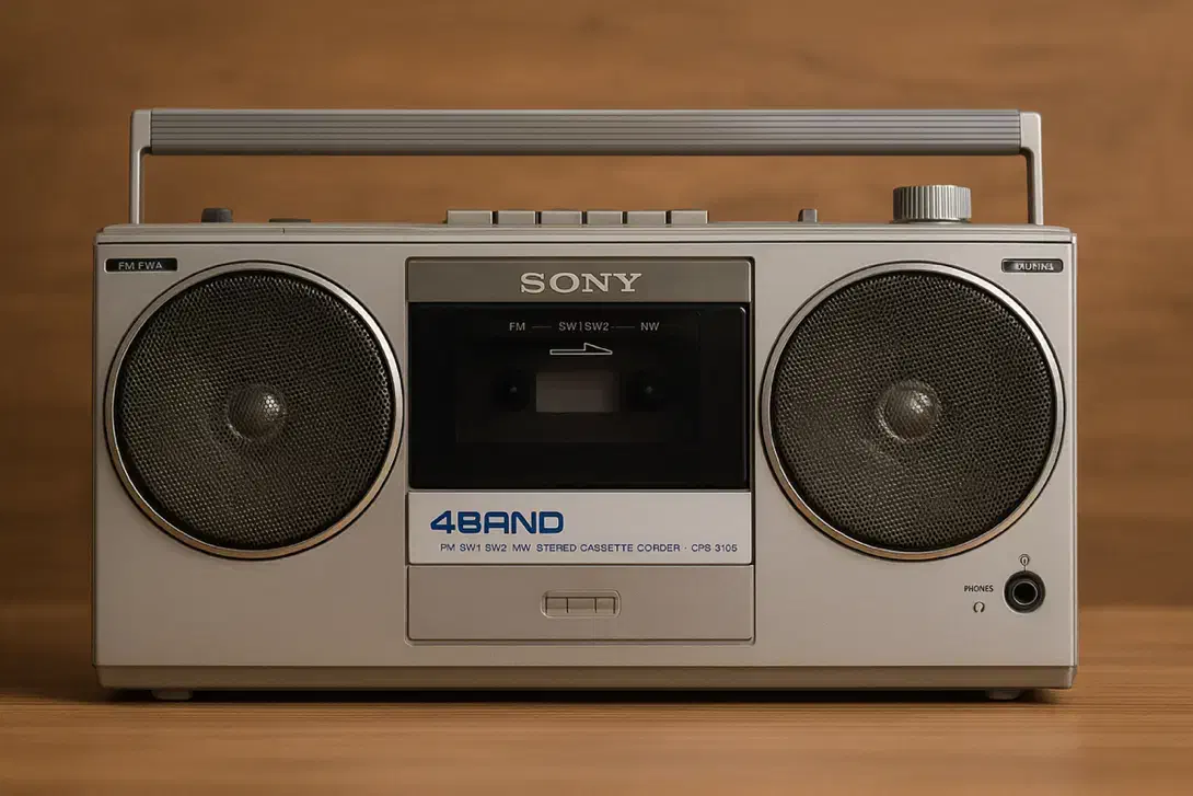 رادیو کاست قدیمی سونی|سیستم صوتی خانگی|تهران, شهرک نفت|دیوار