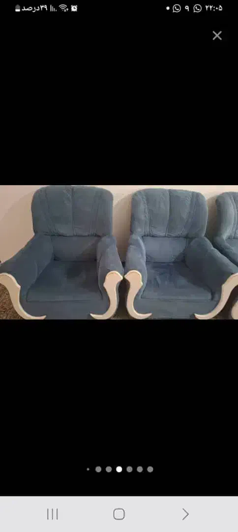 مبل ۷ نفره|مبلمان خانگی و میز عسلی|خمام, |دیوار