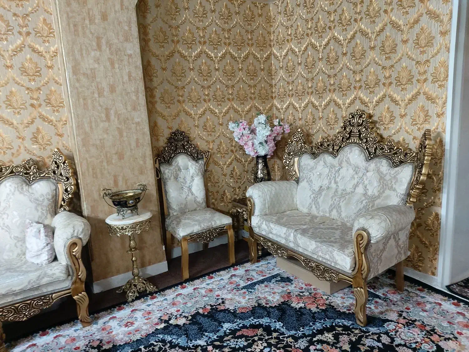 مبل استیل کلاسیک|مبلمان خانگی و میز عسلی|ری, منصوریه منگل|دیوار