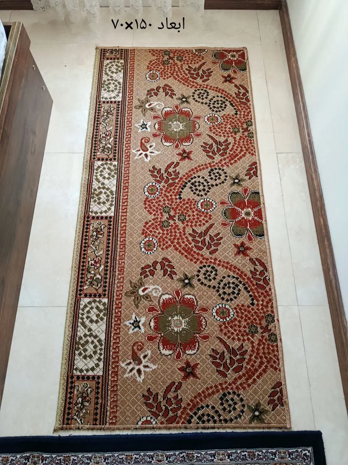 گلیم   کناره  پادری  تعداد ۴عدد در حد نو|فرش|کرج, فاز ۴ مهرشهر|دیوار