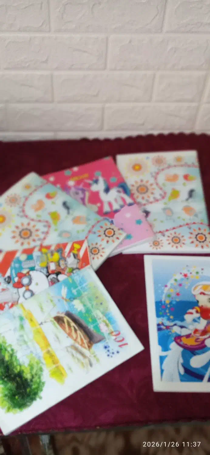 دفتر مشق ۱۰۰برگ|لوازم التحریر|رودسر, |دیوار