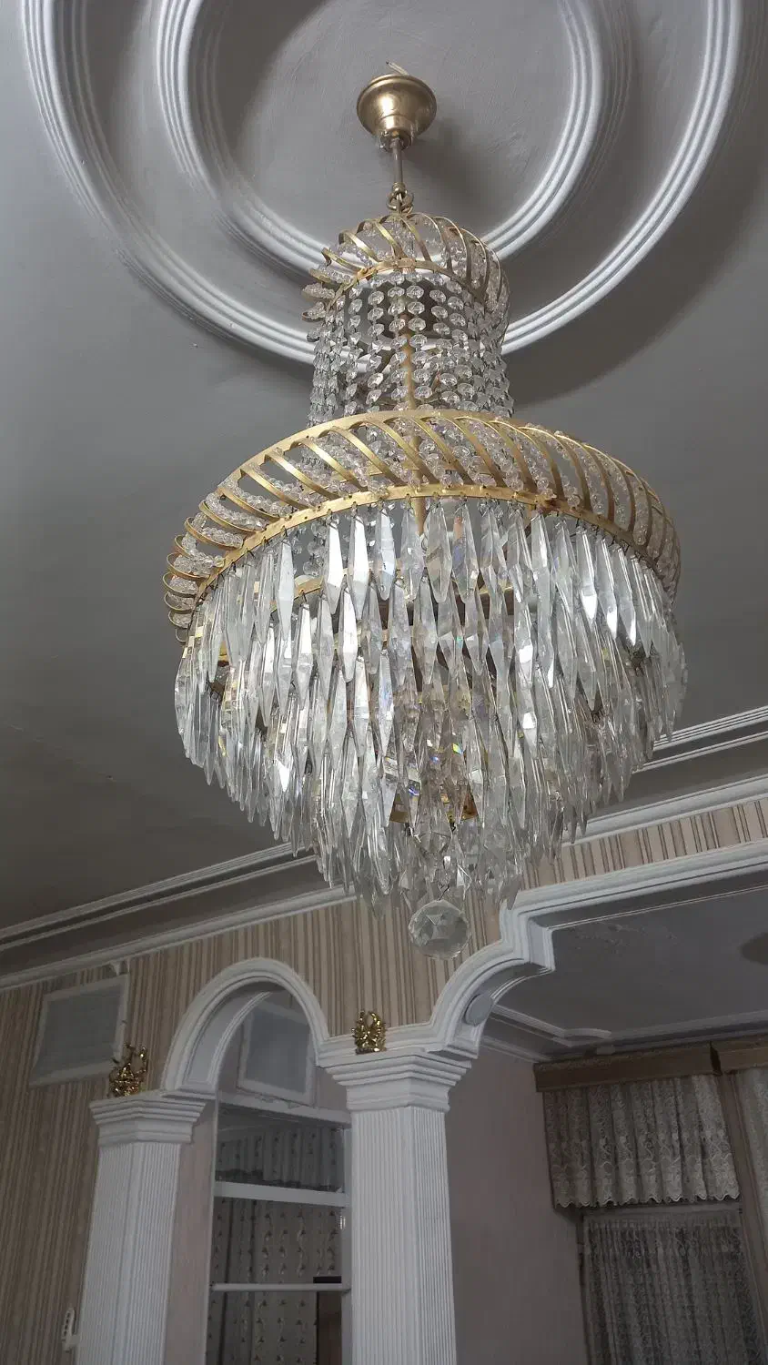 لوستر|لوستر و چراغ آویز|سمنان, |دیوار