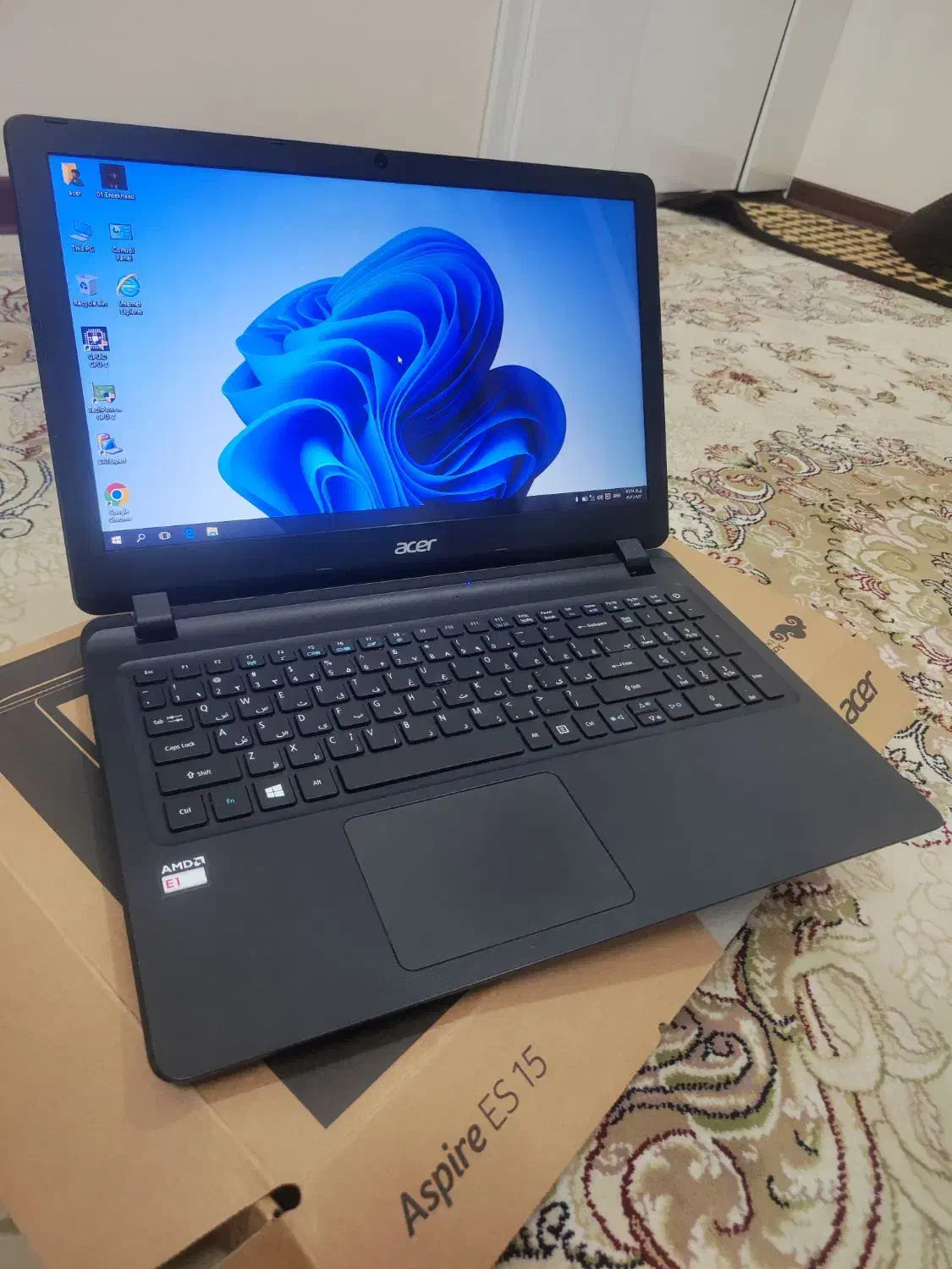 لبتاب ایسر نسل ۷|رایانه همراه|شاهین‌شهر, شهرک منازل چوبی|دیوار