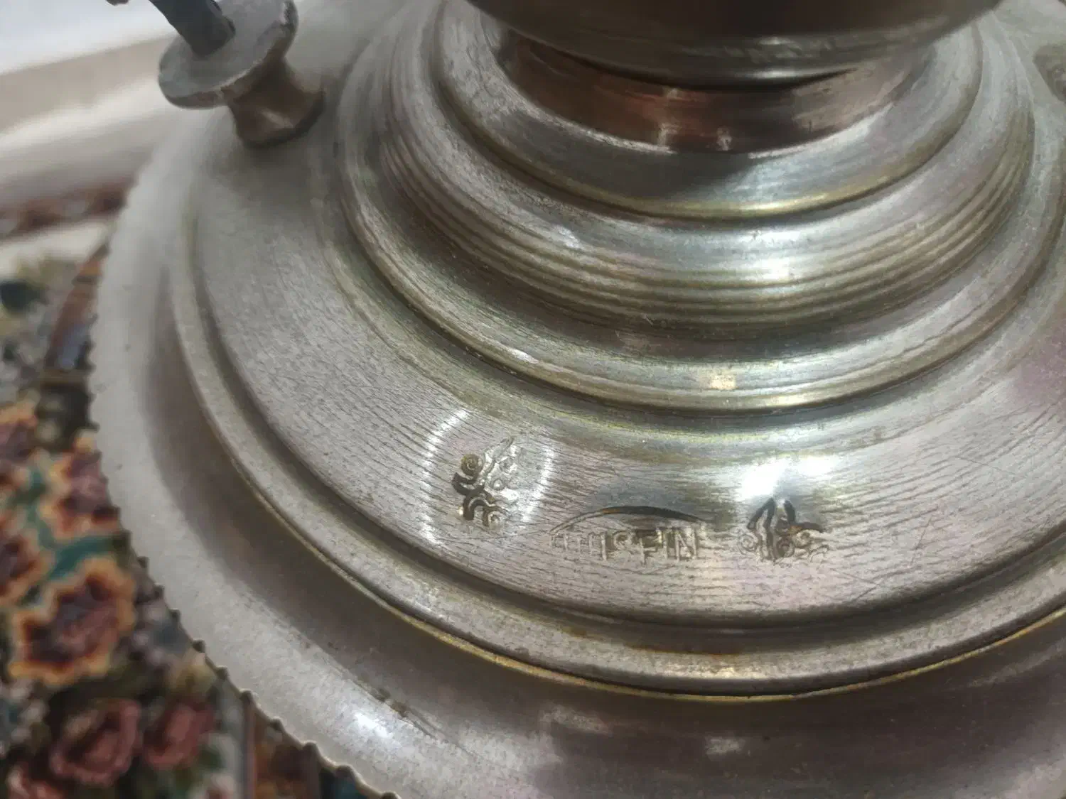 سماور زغالی|کلکسیون اشیاء عتیقه|ساوه, |دیوار