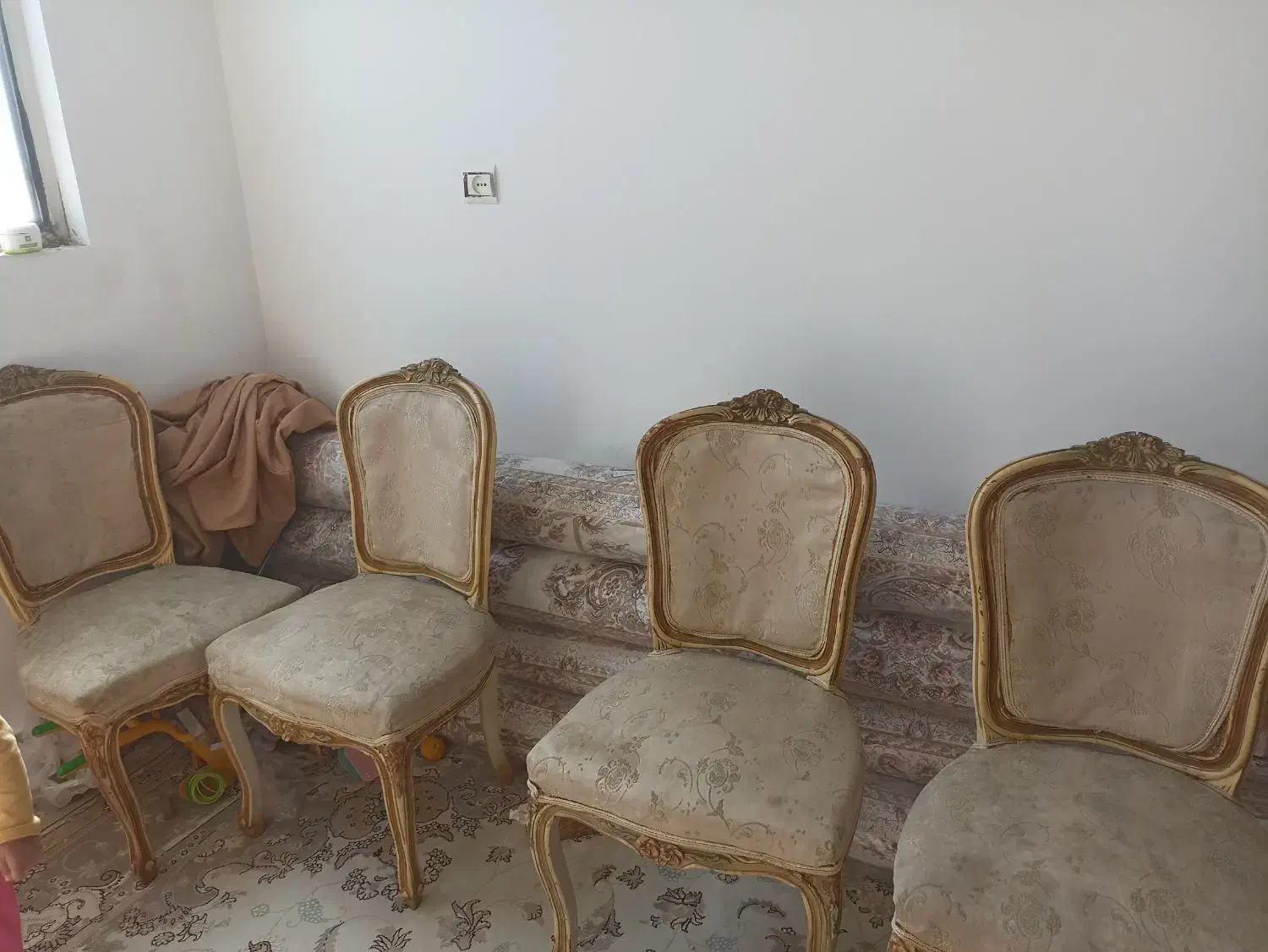 صندلی|میز و صندلی غذاخوری|قم, باغ شریفی|دیوار