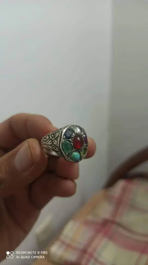 فروش انگشتر نقره قدیمی|جواهرات|کاشان, گبرها|دیوار