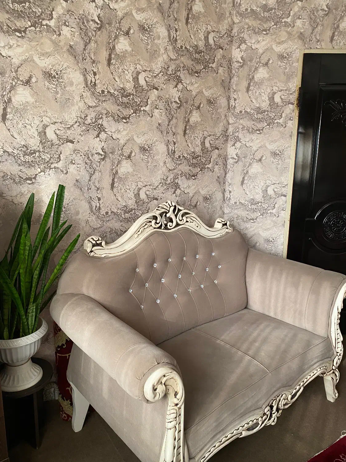 مبل۷نفره در حد نو|مبلمان خانگی و میز عسلی|فریدونکنار, |دیوار