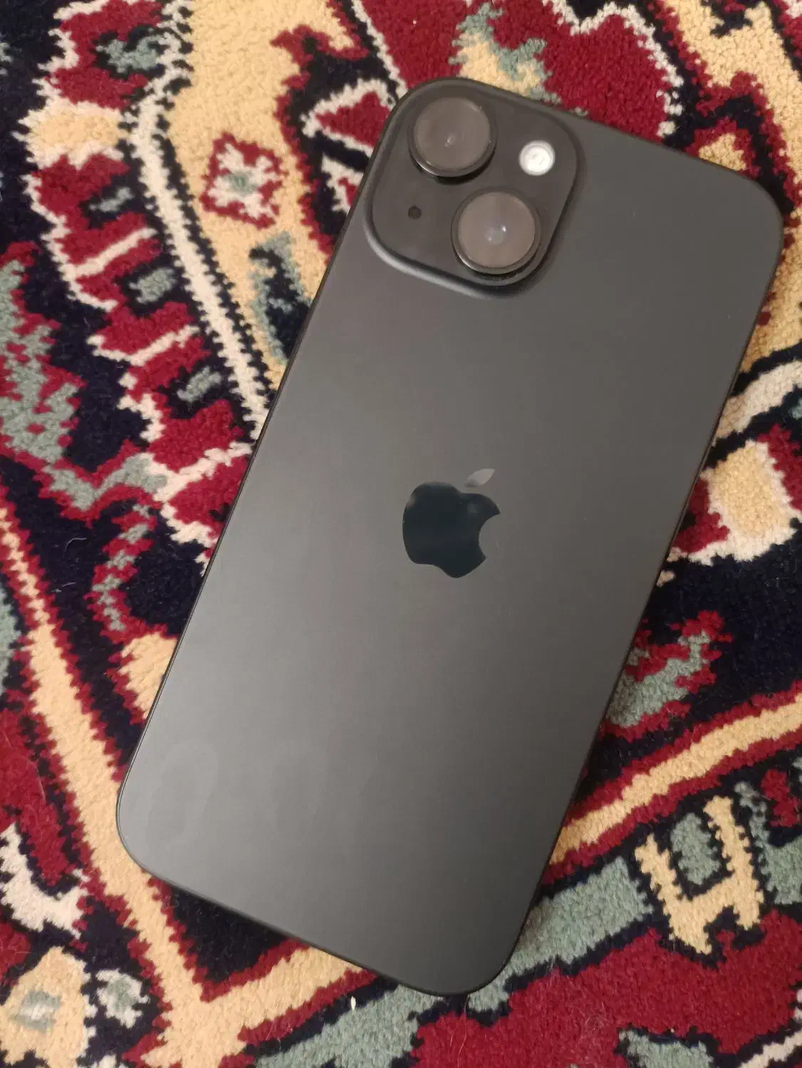 آیفون 15 نرمال 128 مشکی بدون رجیستر تمام لوازم|موبایل|تبریز, |دیوار