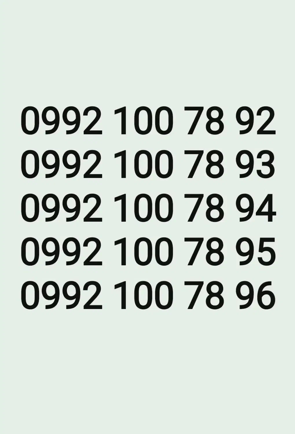 0992.100.78.92|سیم‌کارت|تهران, تهران‌ویلا|دیوار