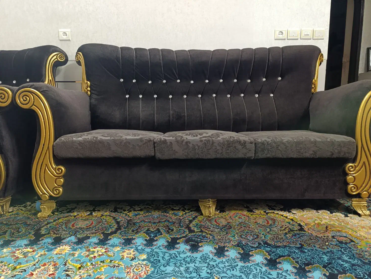 یک دست مبل ۷ نفره با کیفیت|مبلمان خانگی و میز عسلی|لنجان, |دیوار