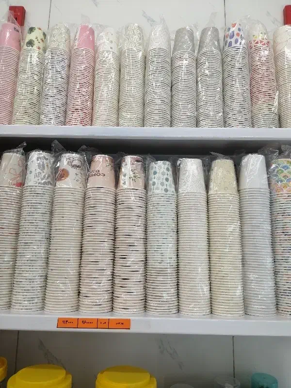 لیوان کاغذی|ظروف نگهدارنده، پلاستیکی، یک‌بارمصرف|تهران, تسلیحات|دیوار