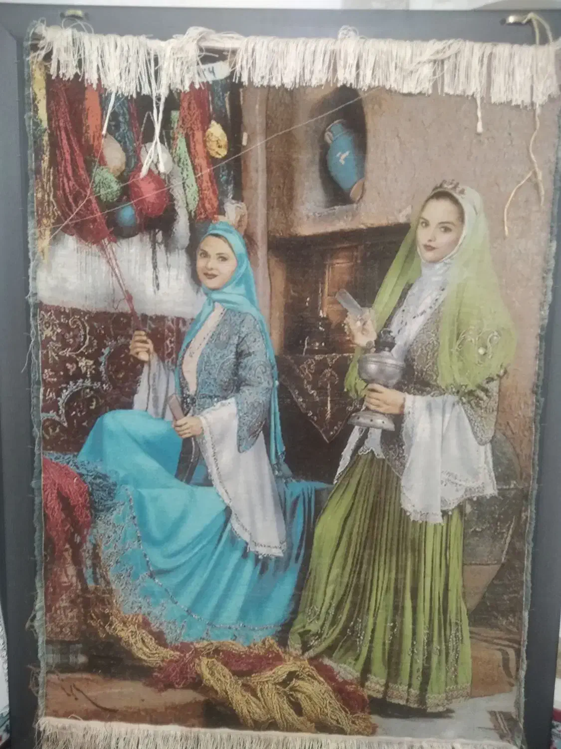 تابلو فرش دستی ابریشم|تابلو فرش|بوکان, |دیوار