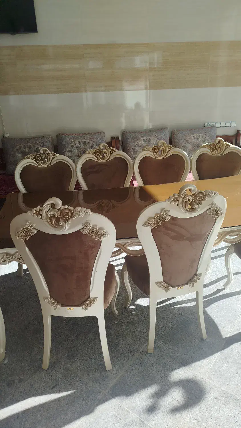 تخت سنتی و میز و صندلی|میز و صندلی غذاخوری|تویسرکان, |دیوار