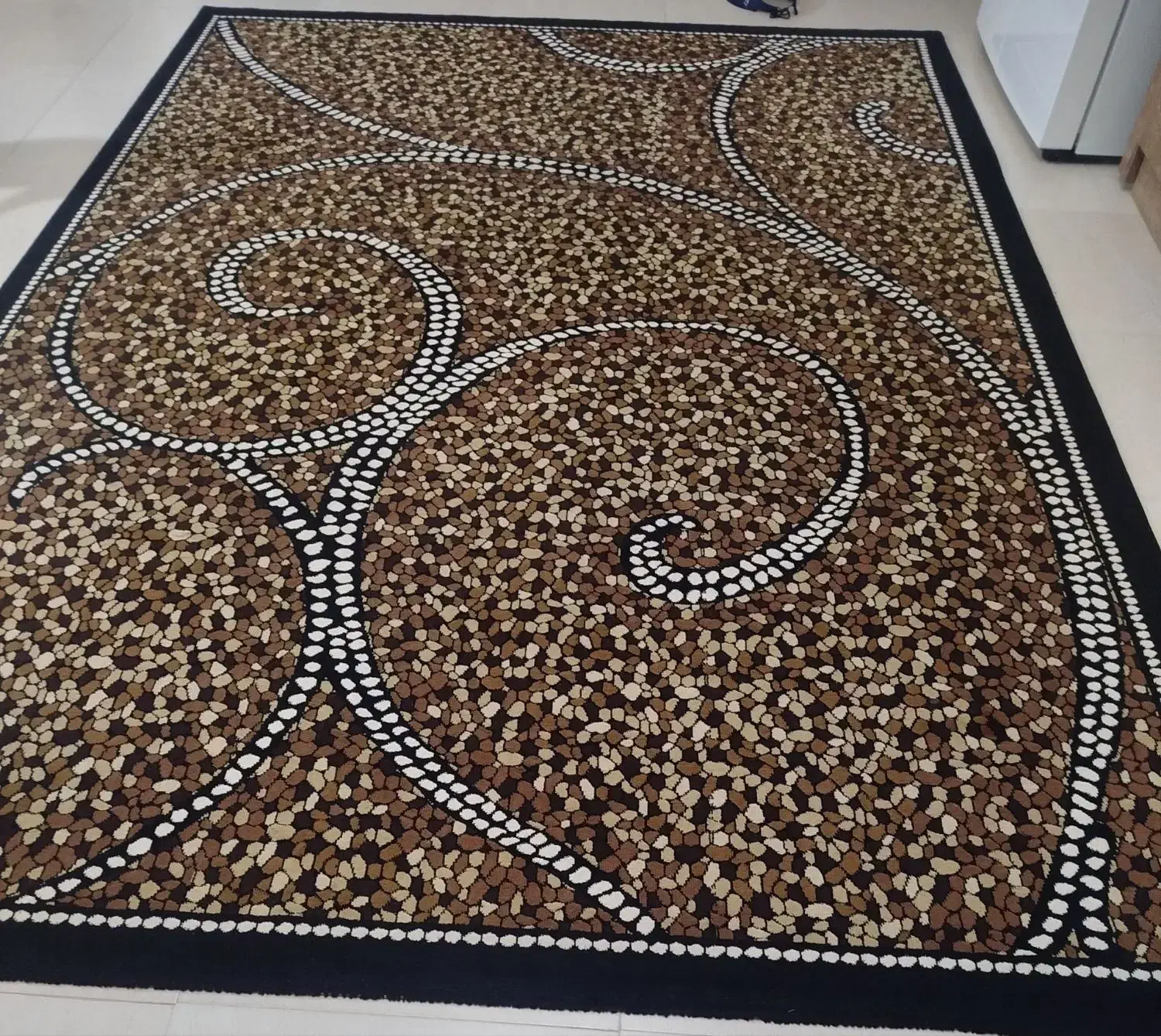 گلیم فرش ۹متری در حد نو|گلیم، جاجیم، گبه|کوهدشت, |دیوار