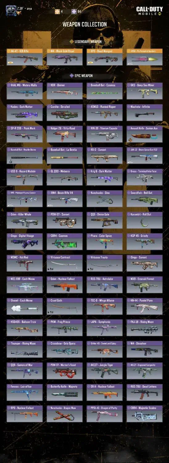 اکانت کالاف اسکین رولند نایاب|کنسول، بازی ویدئویی و آنلاین|رشت, یخسازی|دیوار