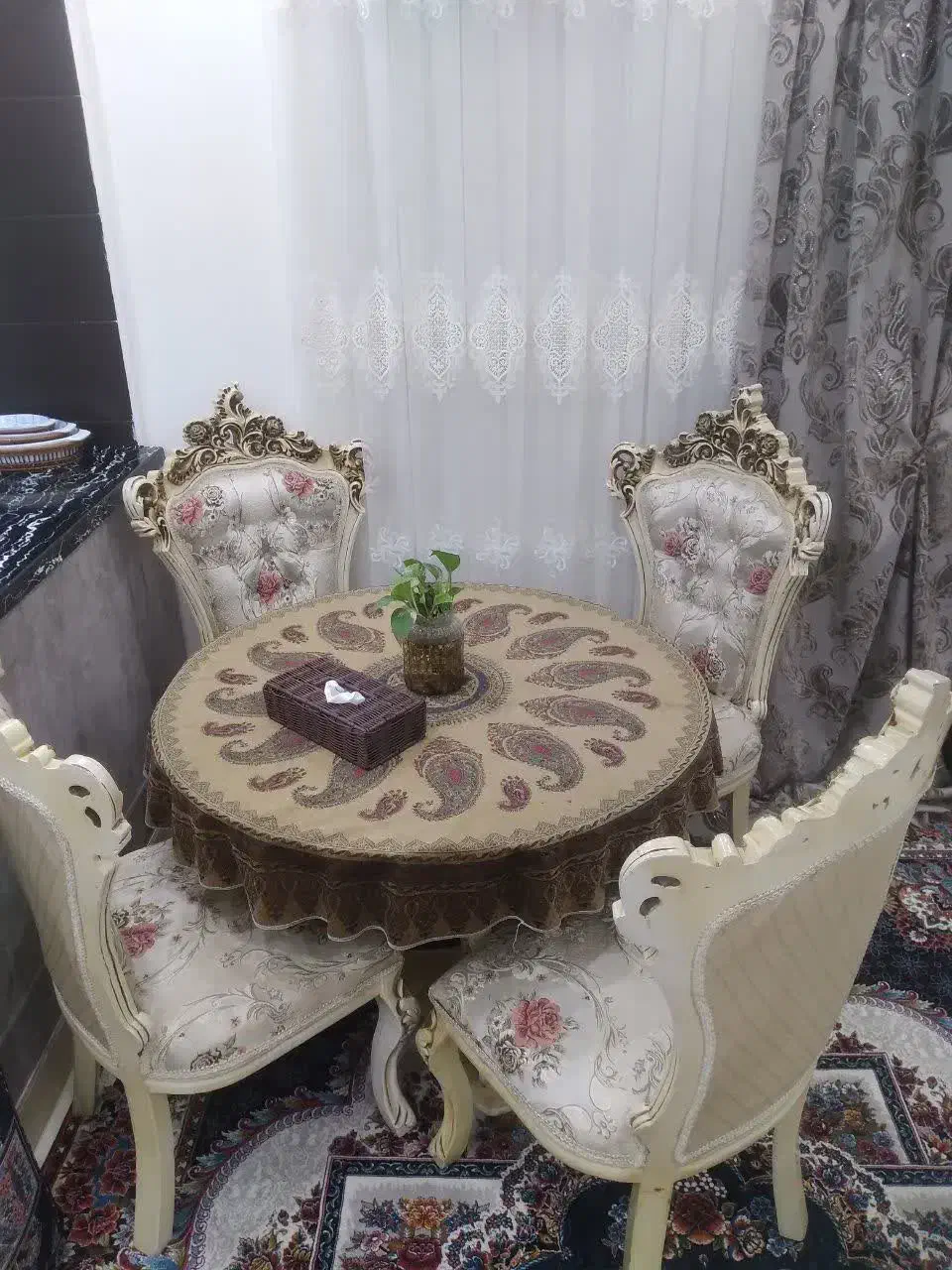 مبل سلطنتی چوبی|مبلمان خانگی و میز عسلی|ساری, |دیوار