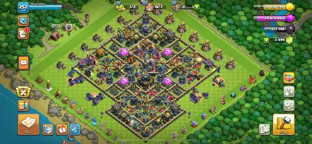 کلش اف کلن تان 17مکس|کنسول، بازی ویدئویی و آنلاین|مشهد, شهرک بهارستان|دیوار