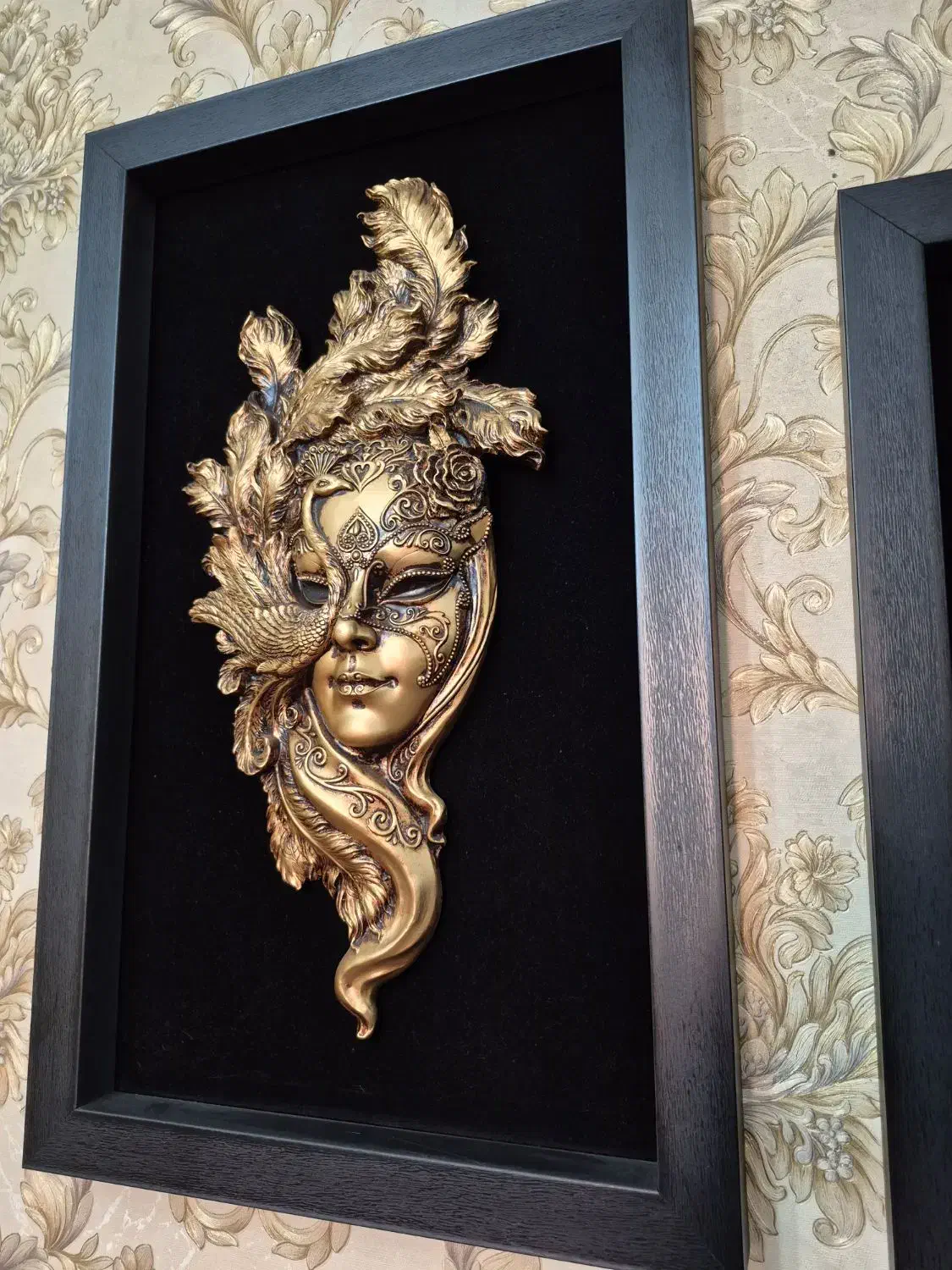 تابلو بالماسکه برجسته|تابلو، نقاشی، عکس|شهریار, شهرک امیریه|دیوار