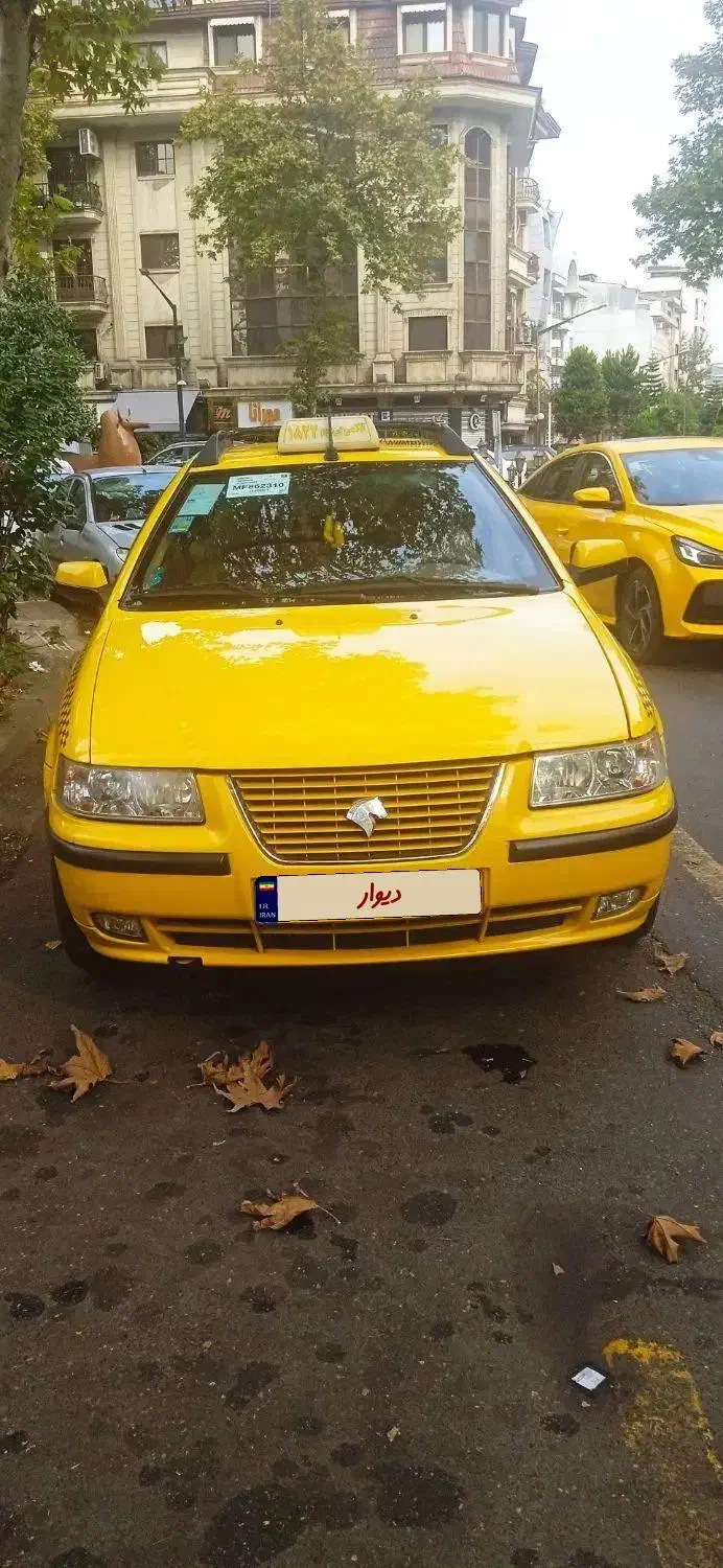 فروش خودرو سمند تاکسی|خودرو سواری و وانت|رشت, گلسار|دیوار