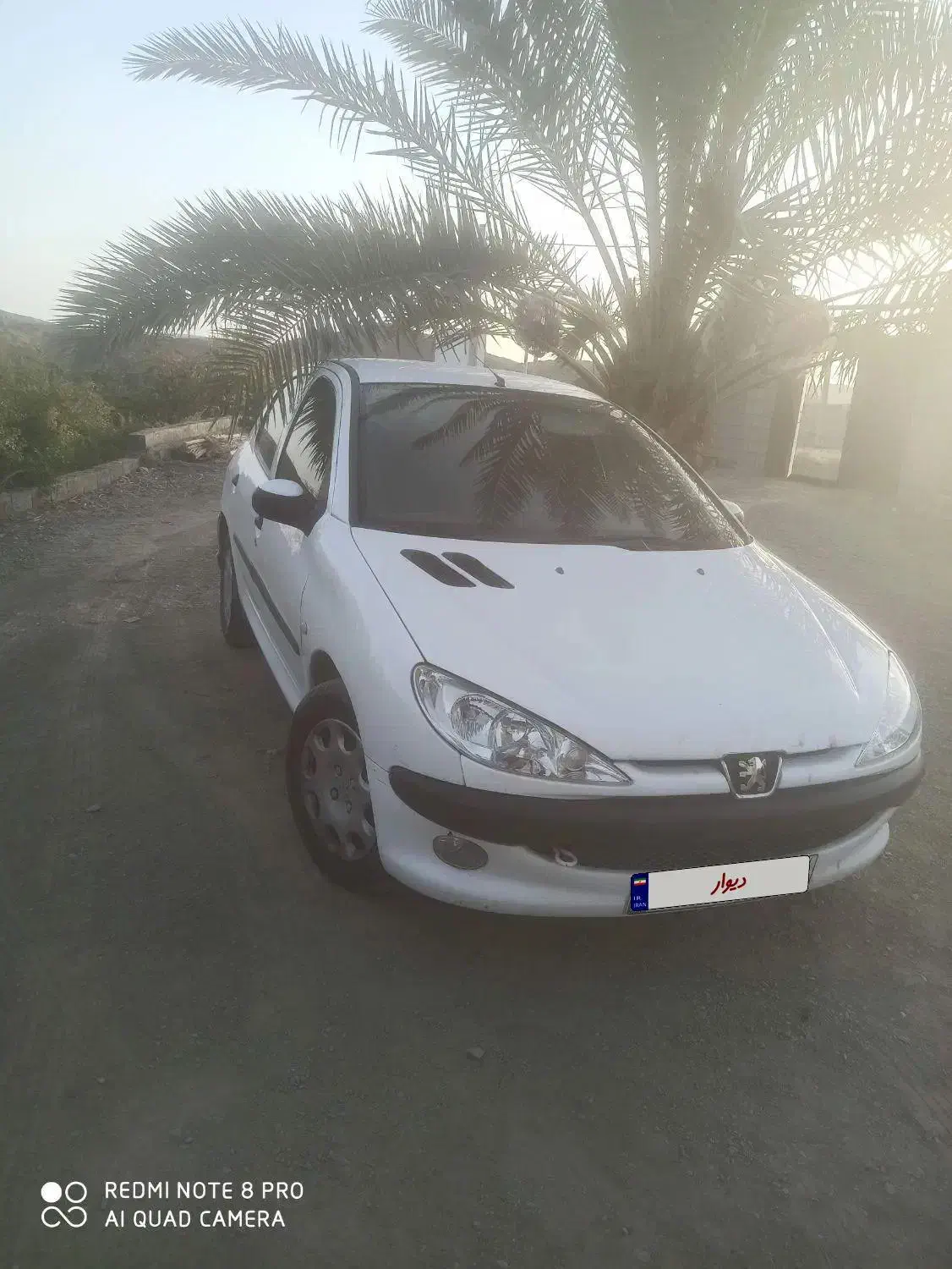 پژو 206 مدل95|خودرو سواری و وانت|بافت, |دیوار