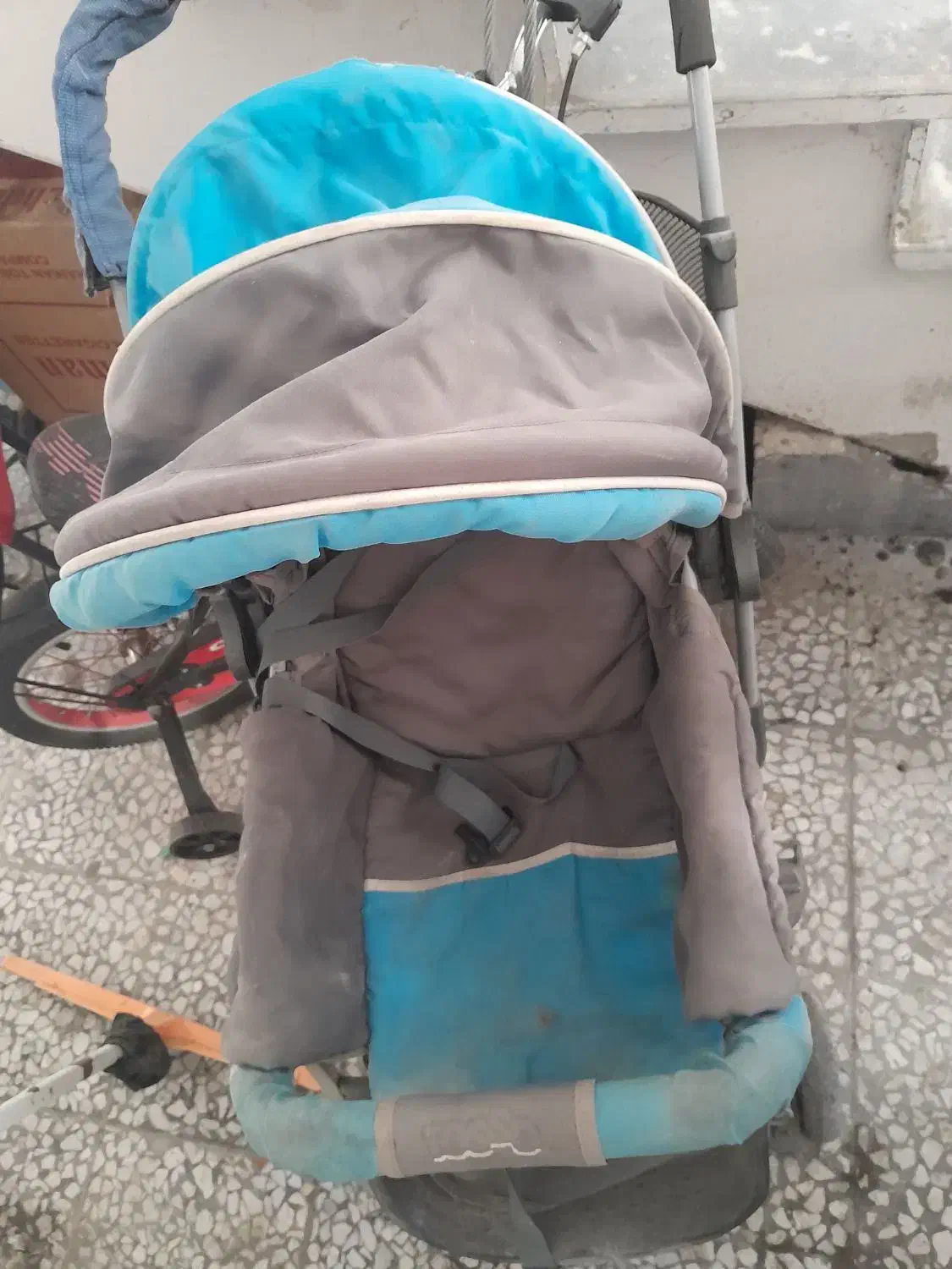 کالسکه کودک کارکرده سالم|کالسکه و لوازم جانبی|آمل, |دیوار