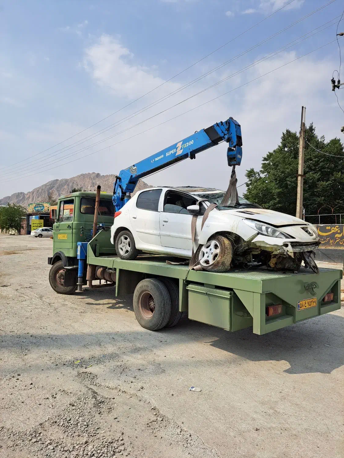 جرثقیل خاور و سبد بالابر|خدمات حمل و نقل|کرمانشاه, |دیوار