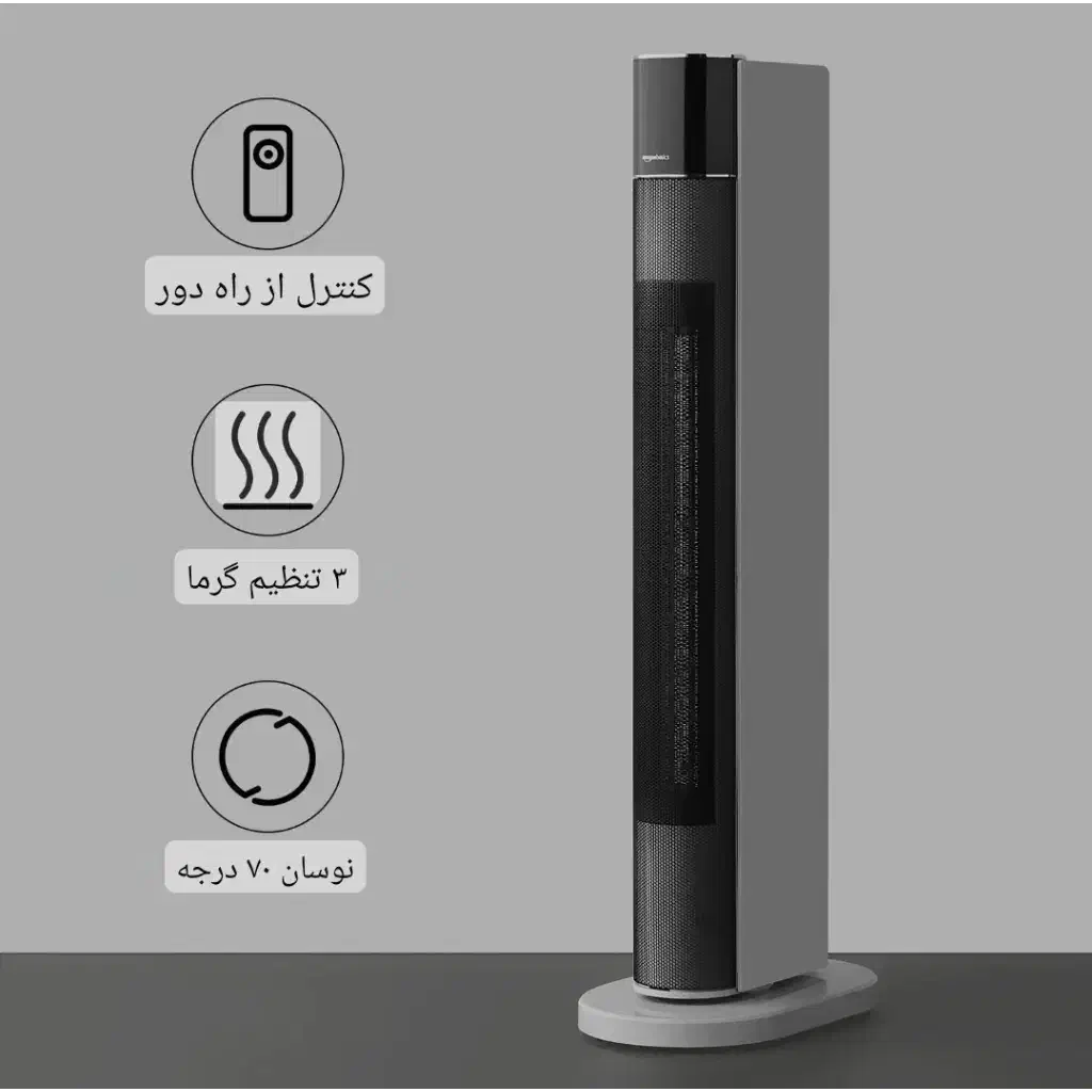 هیتر برقی Amazon وارداتی کم مصرف مناسب تا ۲۵ متر|بخاری، هیتر، شومینه|سراب, |دیوار