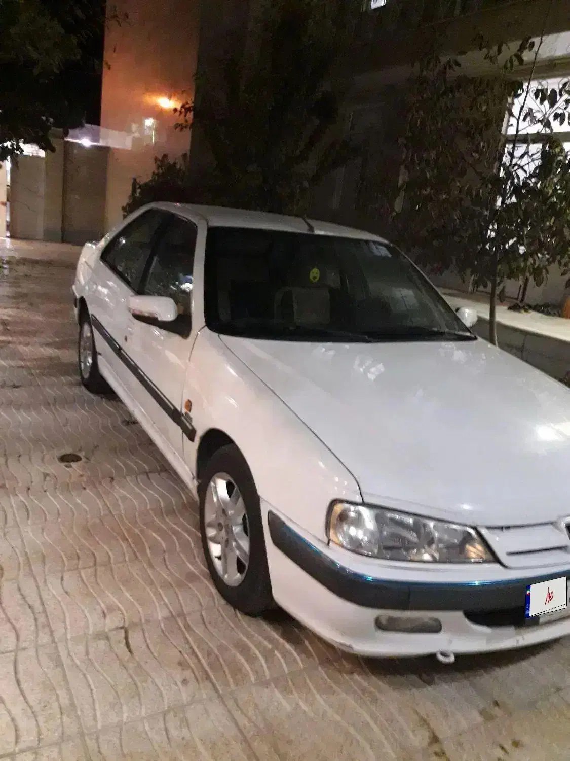 پژو پارس سفید مدل ۹۰ دوگانه سوز کارخانه بدون رنگ|خودرو سواری و وانت|هشترود, |دیوار