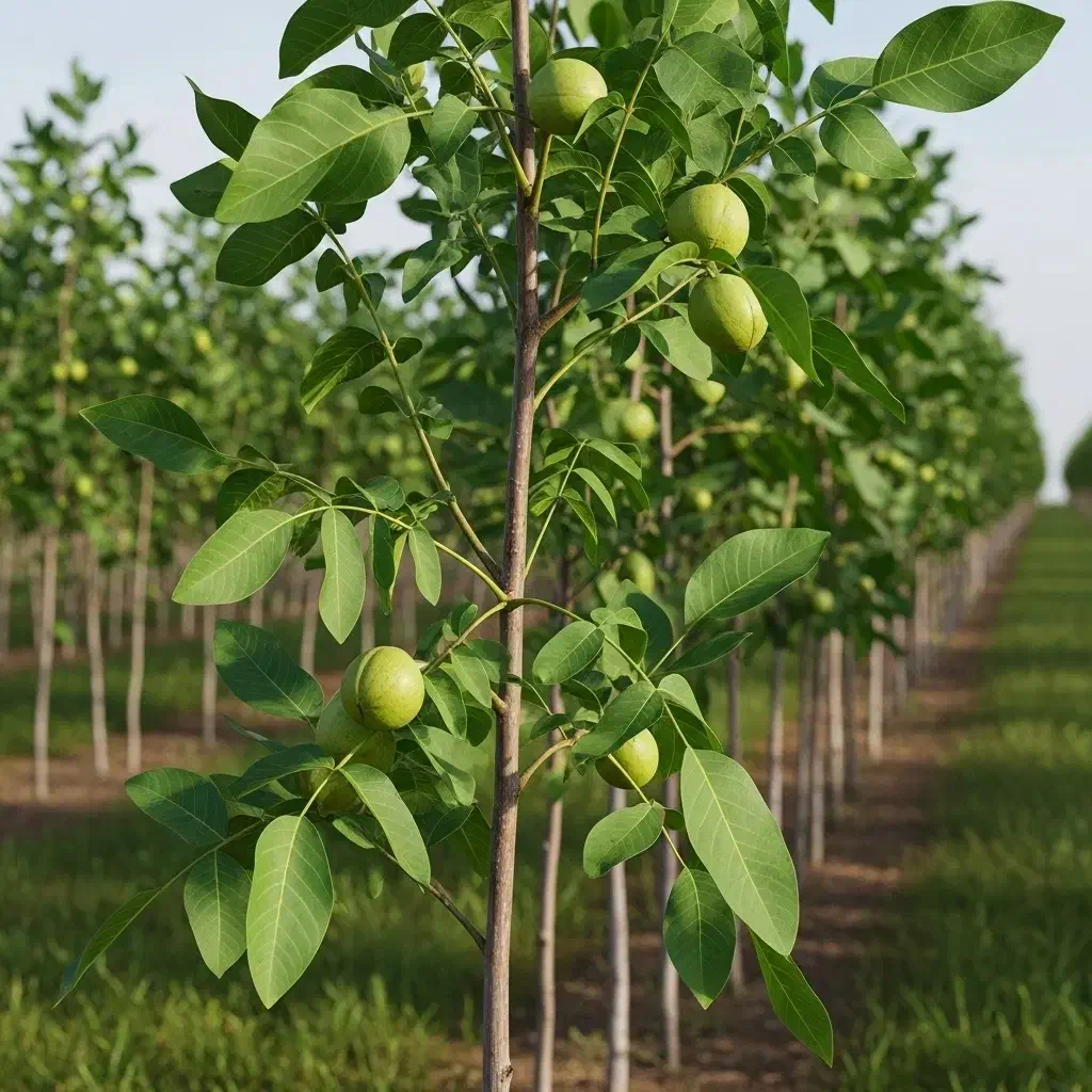 نهال گردو رفسنجان پوست کاغذی|حراج|خلخال, |دیوار
